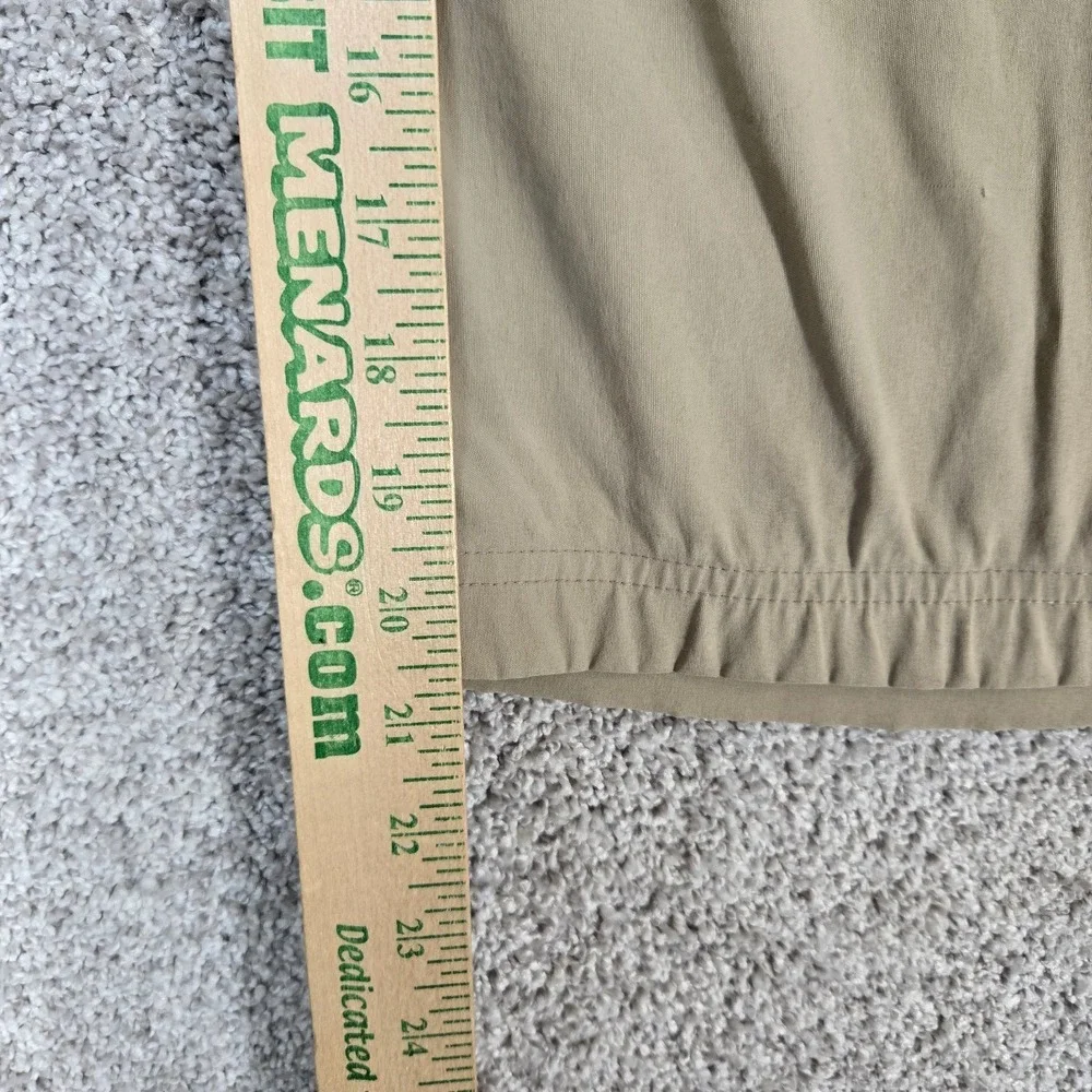 Eddie Bauer Travex‎ Shorts Men 35x10 Beige Nylon stretch Hiking